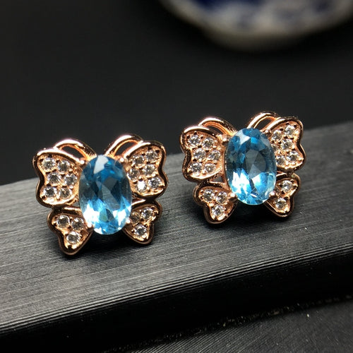 Butterfly Stud Earrings for Women