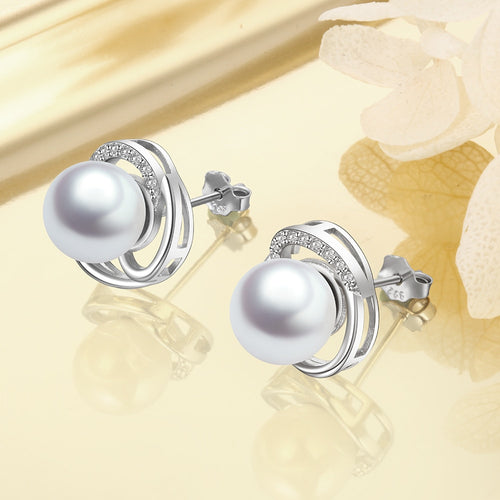 Pearl Wedding Earrings for Women