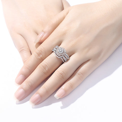 CHLOEA Women Silver Rings