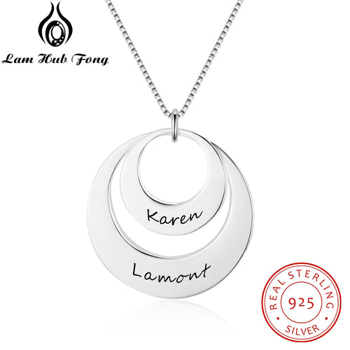 Real 100% 925 Sterling Silver Necklace For Women