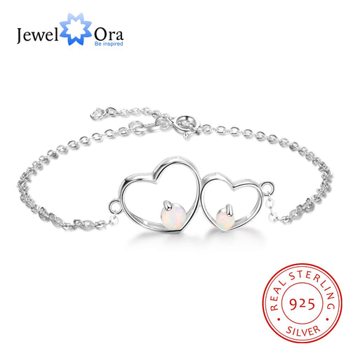 Double Heart Bracelets For Women