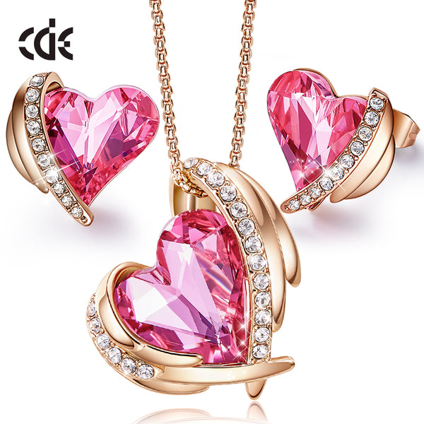 Heart Wings Jewelry Sets