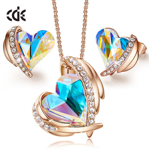 Heart Wings Jewelry Sets