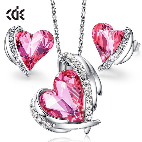 Heart Wings Jewelry Sets