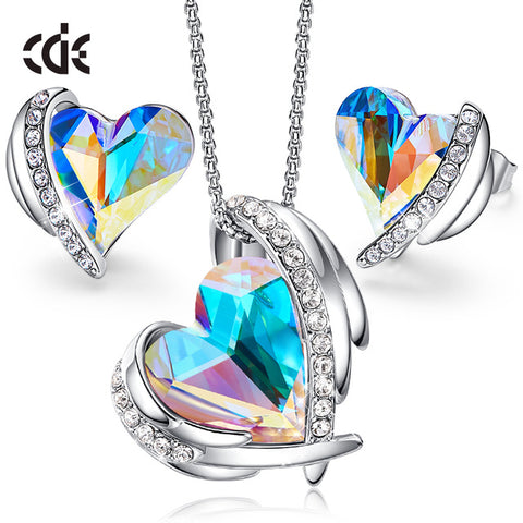 Heart Wings Jewelry Sets