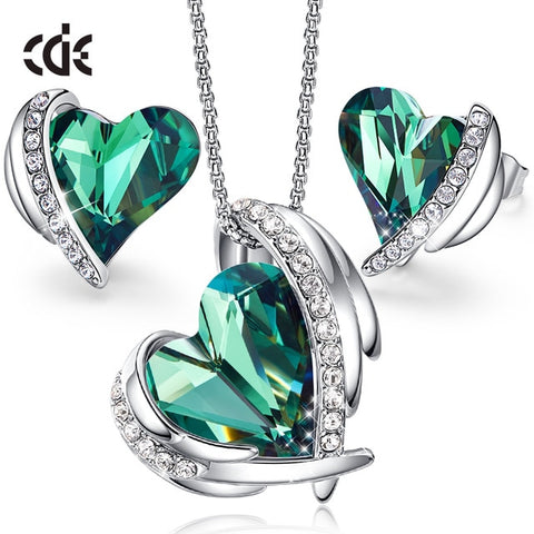 Heart Wings Jewelry Sets