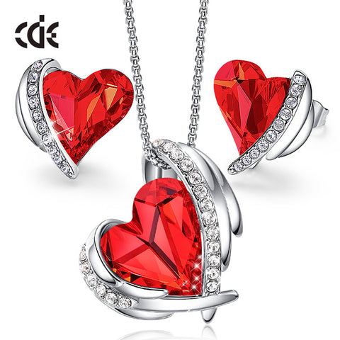 Heart Wings Jewelry Sets