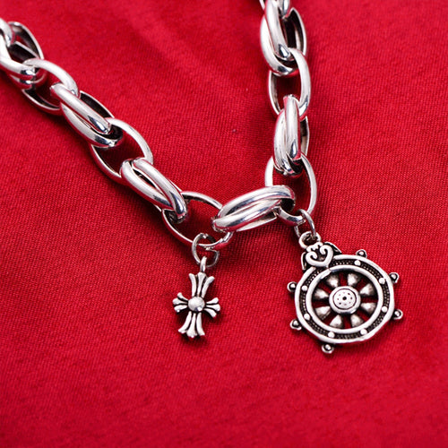 Anchor/cross Charm Bracelet