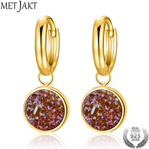 Multicolor Crystal Drop Earrings