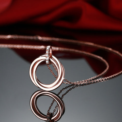 Three Circle Necklace,